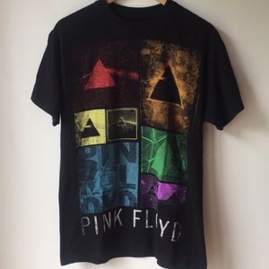Pink Floyd Graphic Black Short Sleeve T-Shirt